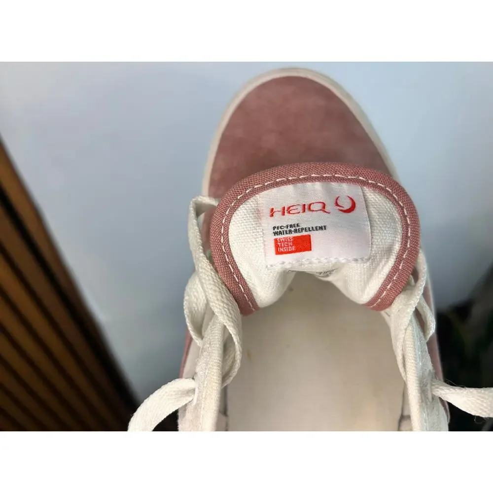 Vans Era Suede Sneakers Pink Cream Water Repellent Men 10.5 Women 12 Skate Shoes